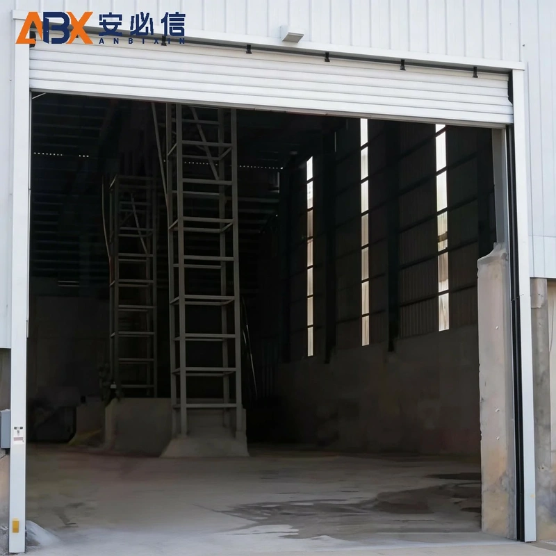临汾背带堆积门项目案例｜安必信工业门厂家
